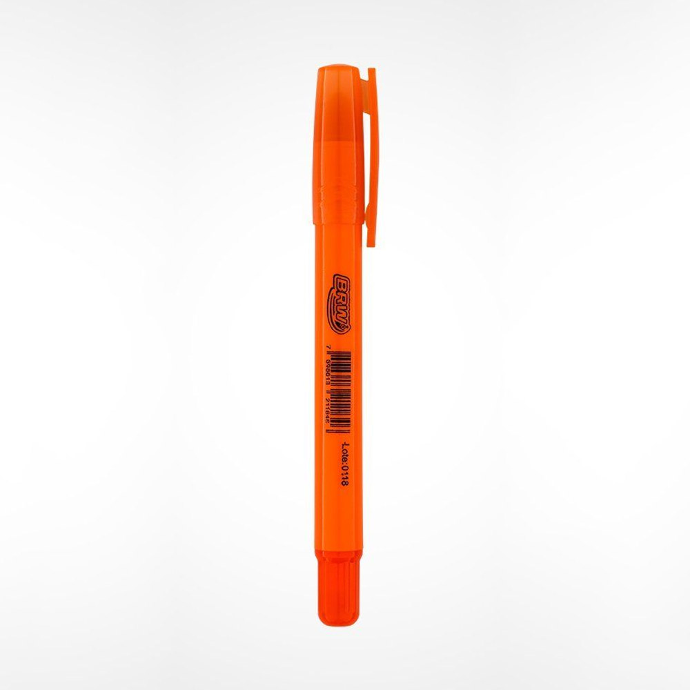 MARCA TEXTO FLUORESCENTE GEL LARANJA - BRW MARCA TEXTO FLUORESCENTE GEL LARANJA - BRW