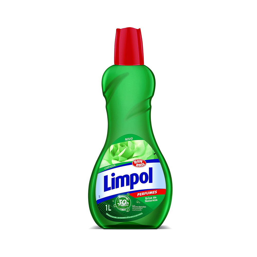 LIMPADOR PERFUMADO BRISA DA NATUREZA 1L - LIMPOL   LIMPADOR PERFUMADO BRISA DA NATUREZA 1L - LIMPOL