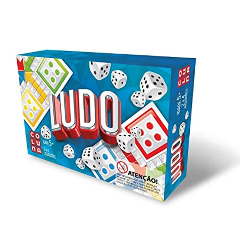 JOGO LUDO EM MADEIRA - COLUNA<br> JOGO LUDO EM MADEIRA - COLUNA<br>