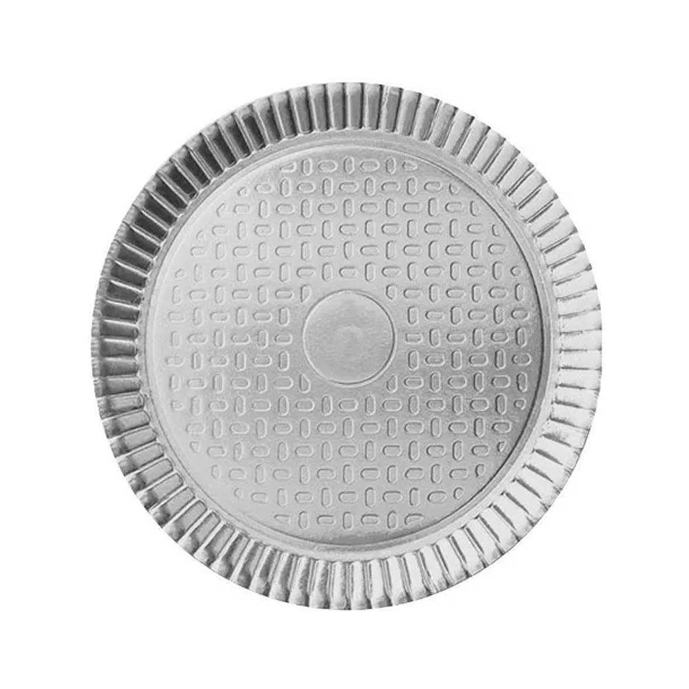 PRATO LAMINADO PRATA N08 FESTCOLOR 38,5CM<br> PRATO LAMINADO PRATA N08 FESTCOLOR 38,5CM<br>