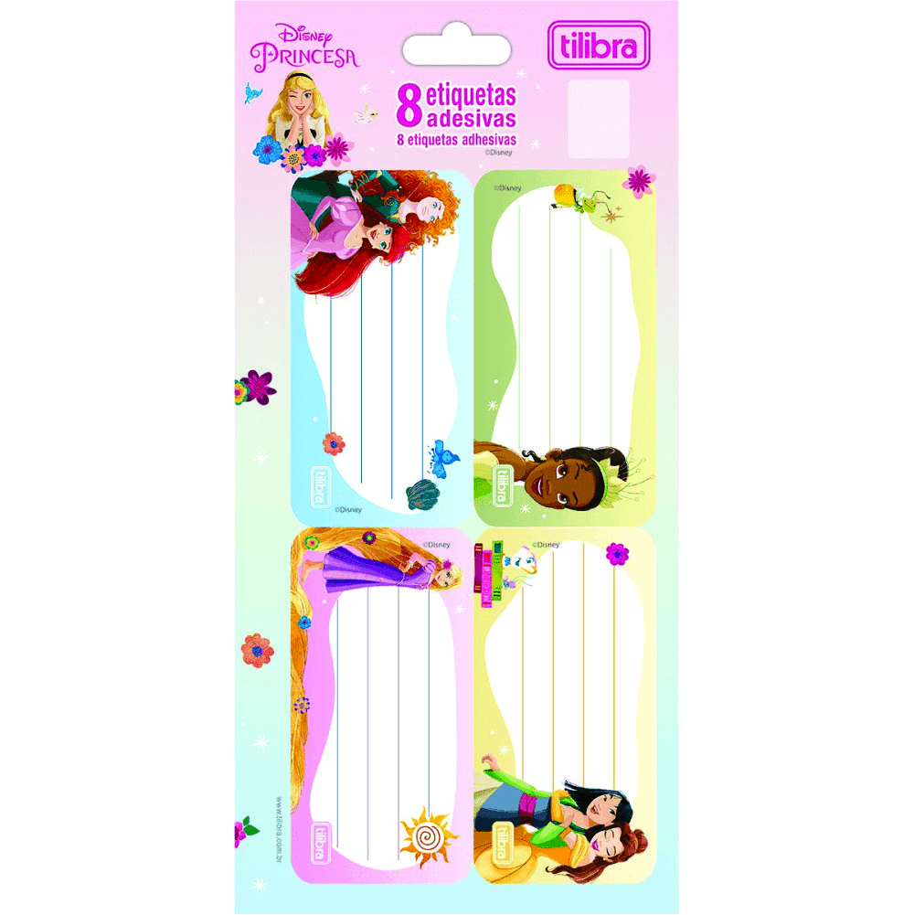 ETIQUETA ADES ESC PRINCESAS C/8 TILIBRA ETIQUETA ADES ESC PRINCESAS C/8 TILIBRA