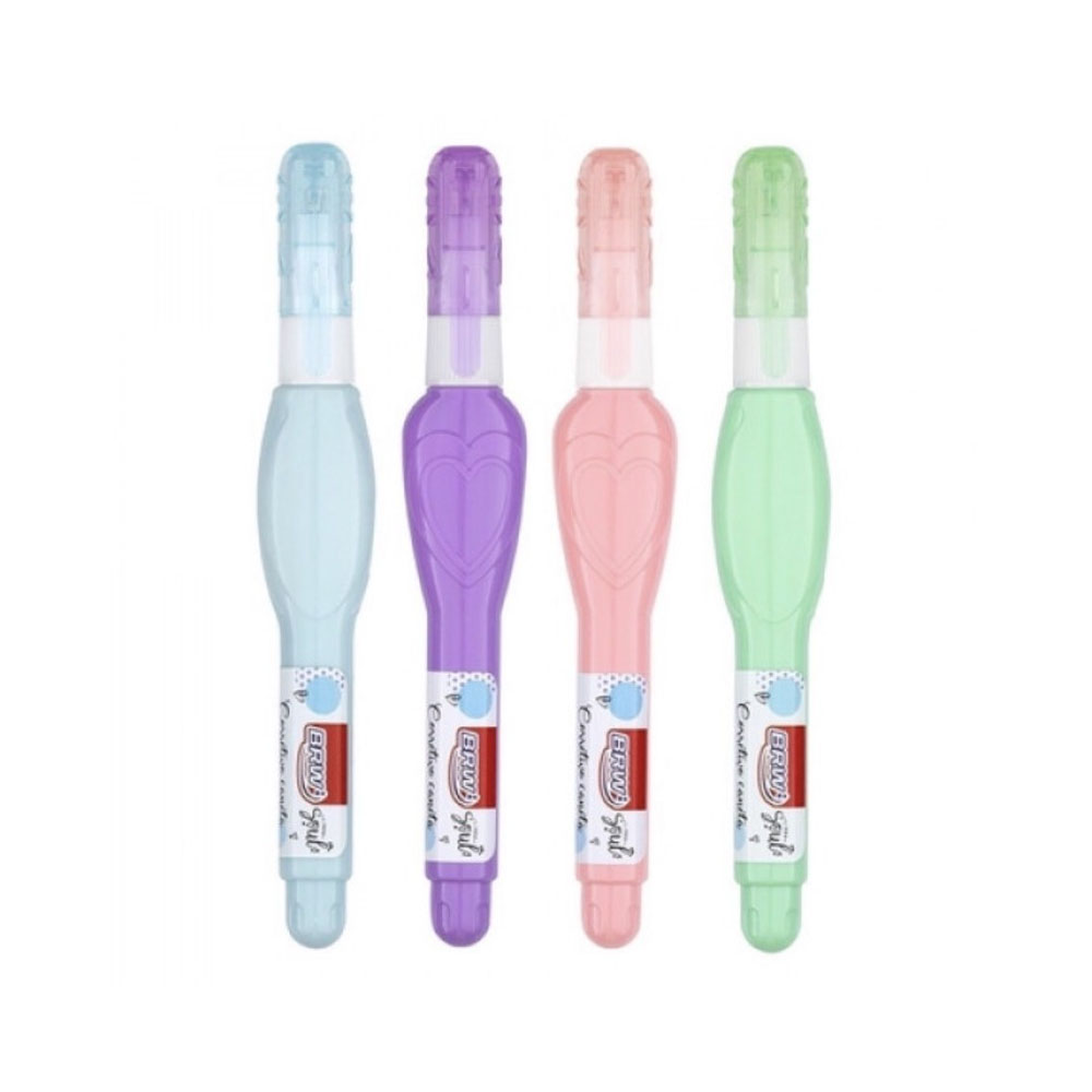 CORRETIVO MINI CANETA 4ML SORTIDO - BRW<br> CORRETIVO MINI CANETA 4ML SORTIDO - BRW<br>