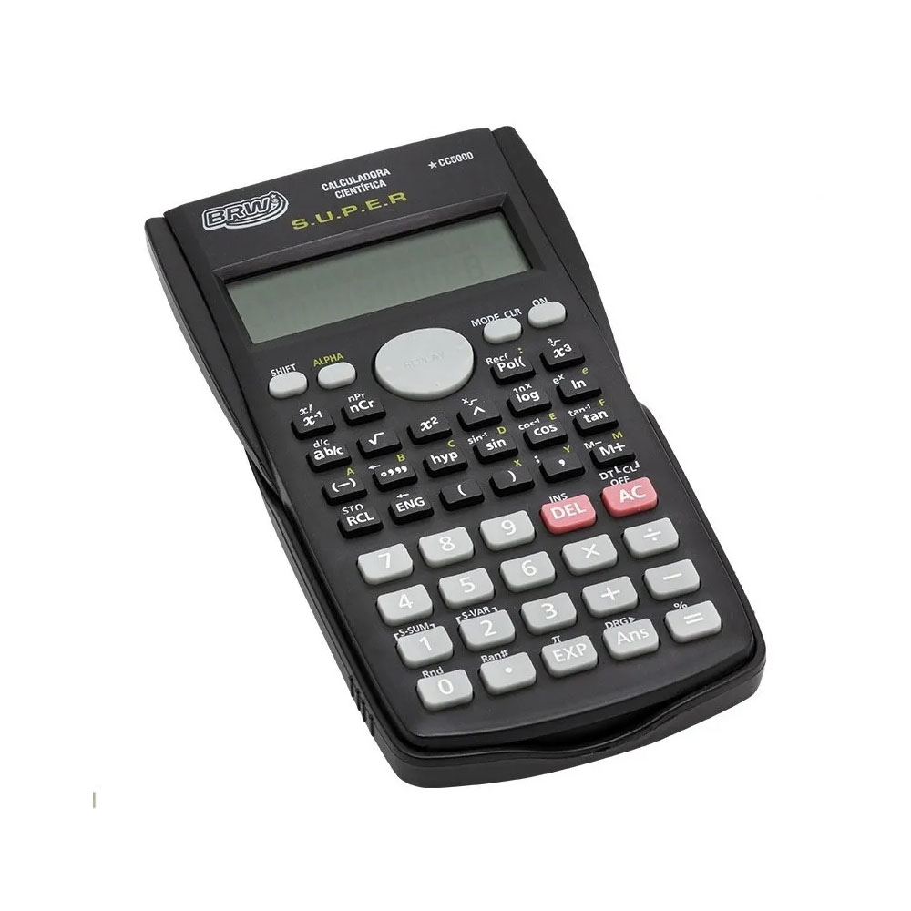 Calculadora científica 240 funções preta - BRW Calculadora científica 240 funções preta - BRW