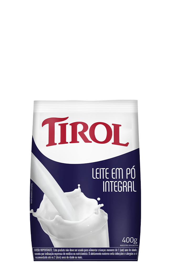 LEITE EM PÓ INTEGRAL TIROL 400G                                                                                                                                                                          LEITE EM PÓ INTEGRAL TIROL 400G