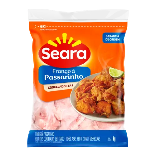 FRANGO A PASSARINHO SEARA IQF 1KG                                                                                                                                                        FRANGO A PASSARINHO SEARA IQF 1KG