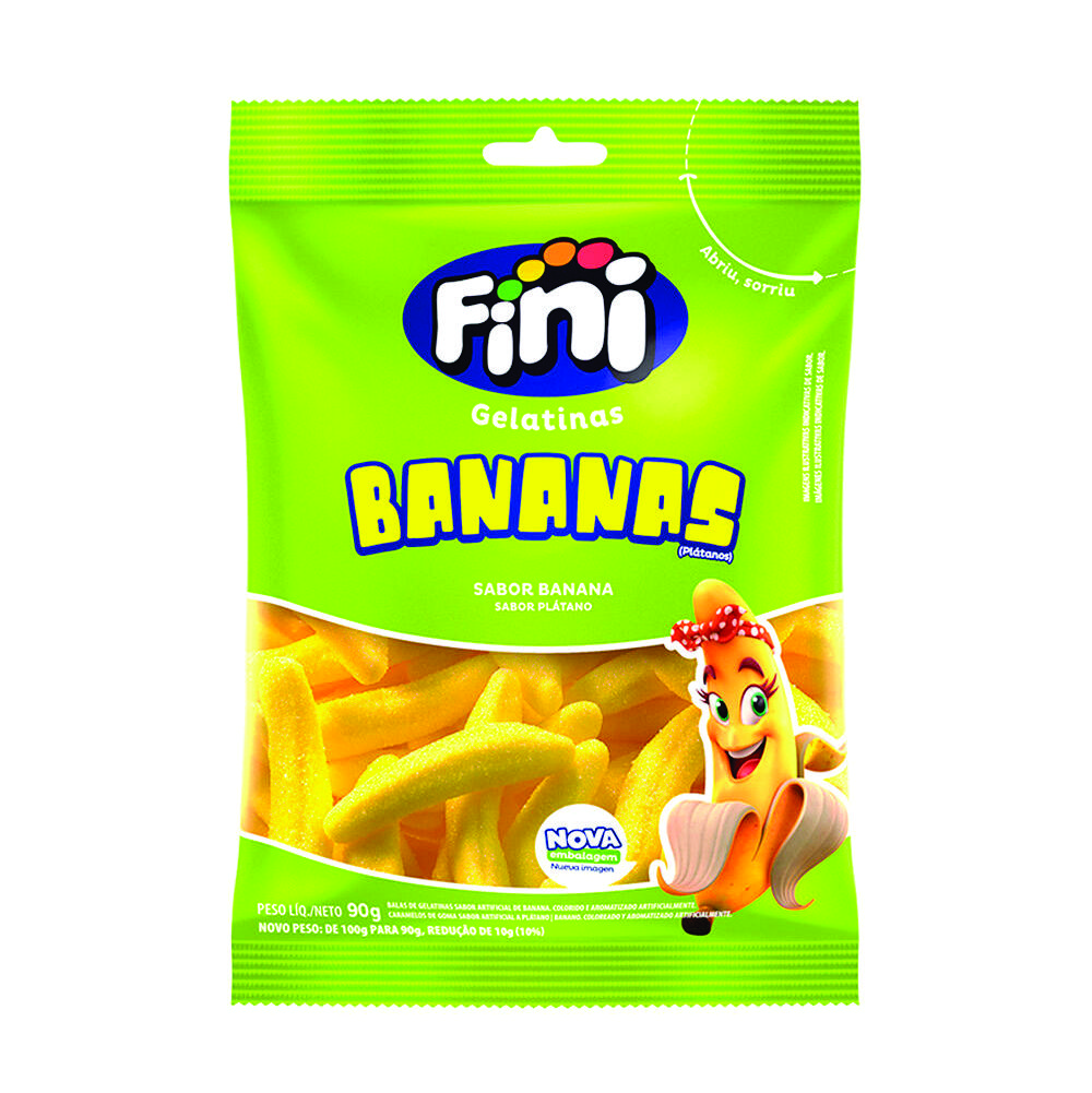 BANANAS FINI 90G<br> BANANAS FINI 90G<br>