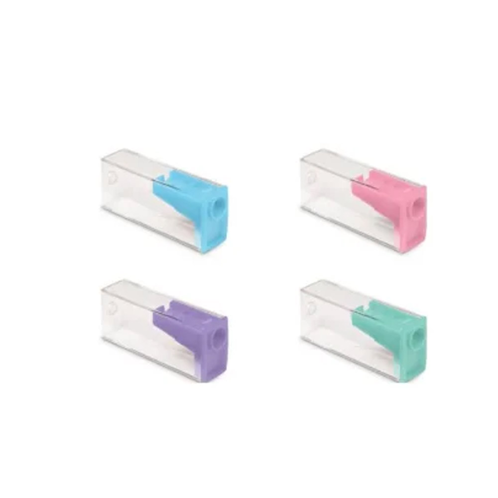 APONTADOR C/ DEPÓSITO TONS PASTEL - FABER CASTELL<br> APONTADOR C/ DEPÓSITO TONS PASTEL - FABER CASTELL<br>