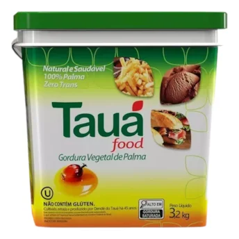 GORDURA VEGETAL DE PALMA TAUA 3,2KG                                                                                                                                                                     
