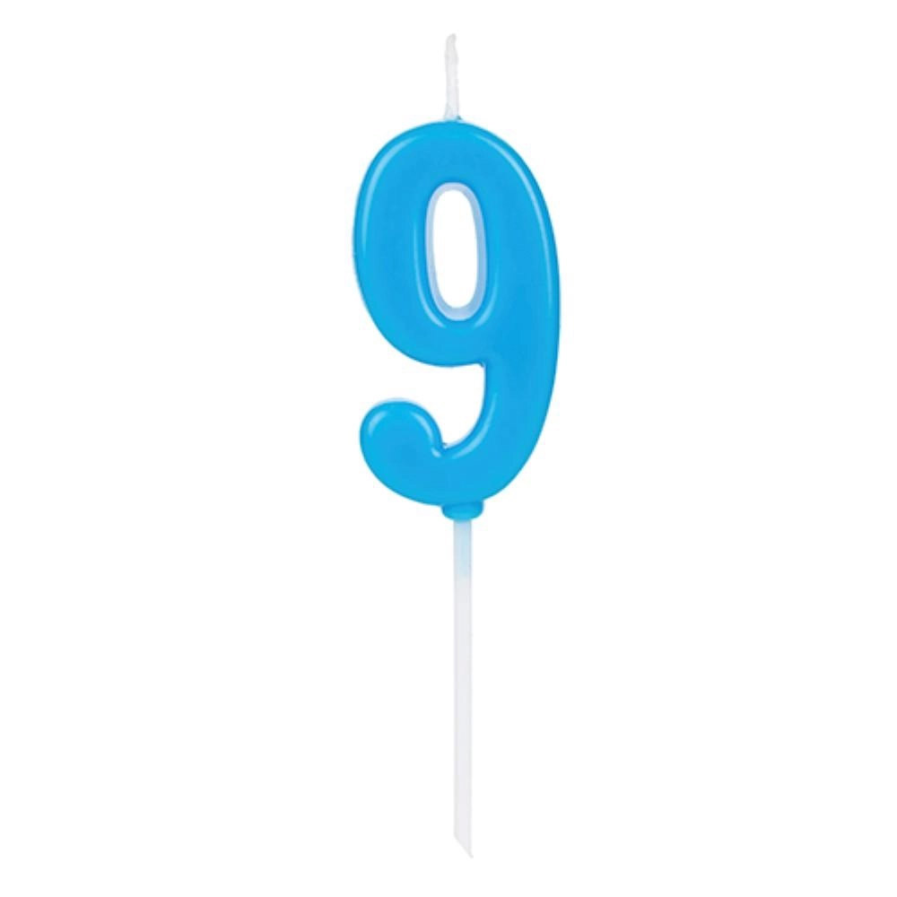 VELA ANIVERSÁRIO PICK AZUL N9 SILVER<br> VELA ANIVERSÁRIO PICK AZUL N9 SILVER<br>