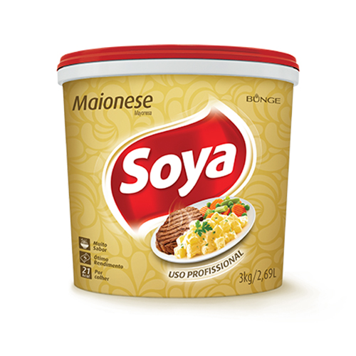 BALDE MAIONESE SOYA 3KG                                                                                                                                                                                  BALDE MAIONESE SOYA 3KG