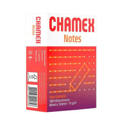 BLOCO PARA RECADO CHAMEX NOTES 80X115MM 300FLS.                                                                                                                        