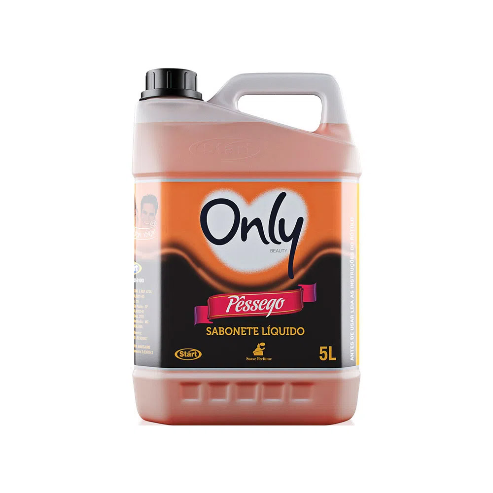 SABONETE LÍQUIDO ONLY PESSEGO PEROLADO START 5L<br> SABONETE LÍQUIDO ONLY PESSEGO PEROLADO START 5L<br>