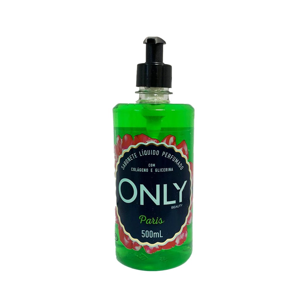 SABONETE LÍQUIDO ONLY PARIS START 500ML<br> SABONETE LÍQUIDO ONLY PARIS START 500ML<br>