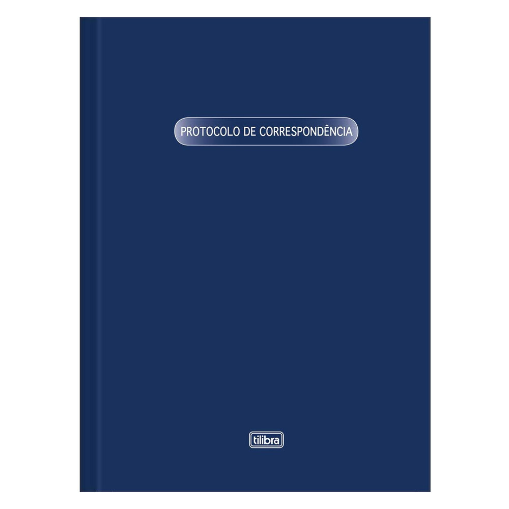 LIVRO PROTOCOLO CORRESPONDENCIA 52FL TILIBRA<br> LIVRO PROTOCOLO CORRESPONDENCIA 52FL TILIBRA<br>