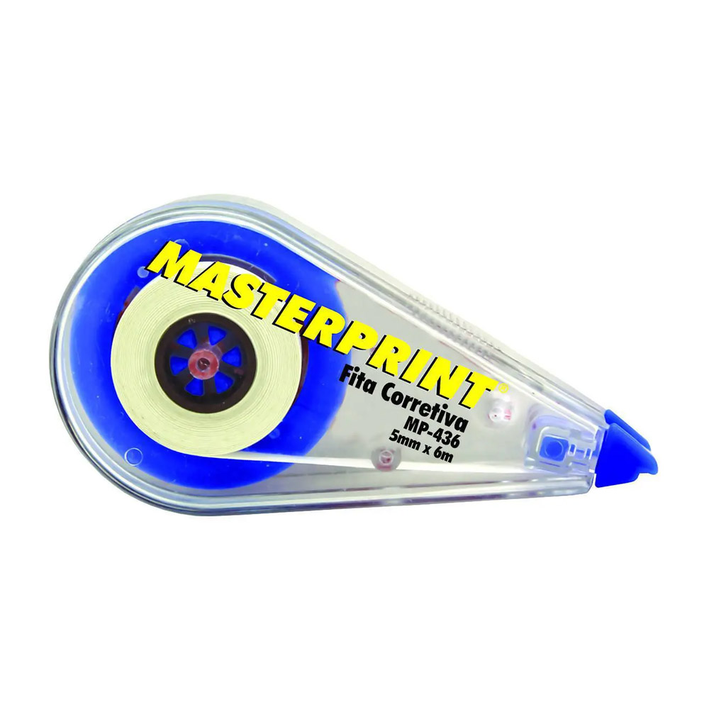 FITA CORRETIVA 5MM X 6M MASTER PRINT  FITA CORRETIVA 5MM X 6M MASTER PRINT
