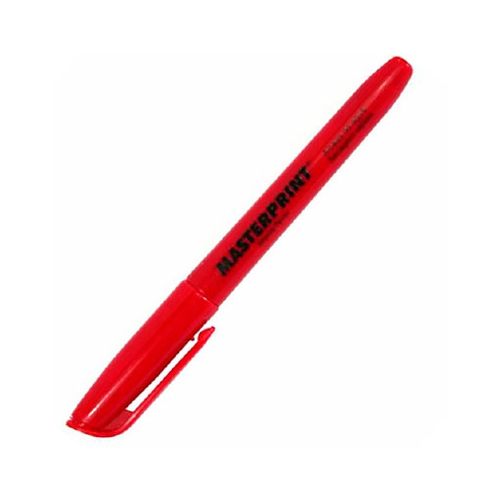 MARCA TEXTO VERMELHO MASTER PRINT<br> MARCA TEXTO VERMELHO MASTER PRINT<br>