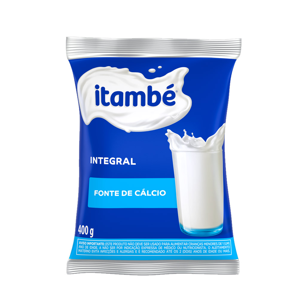 Leite Em Pó Itambé Integral 400g Leite Em Pó Itambé Integral 400g