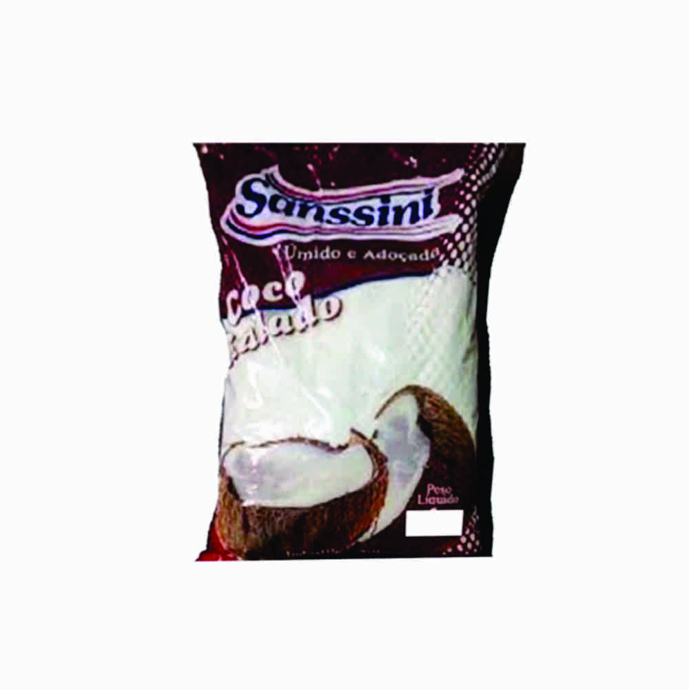 COCO RALADO ÚMIDO E ADOÇADO SANSSINI 100G                                                                                                                                                                   COCO RALADO ÚMIDO E ADOÇADO SANSSINI 100G