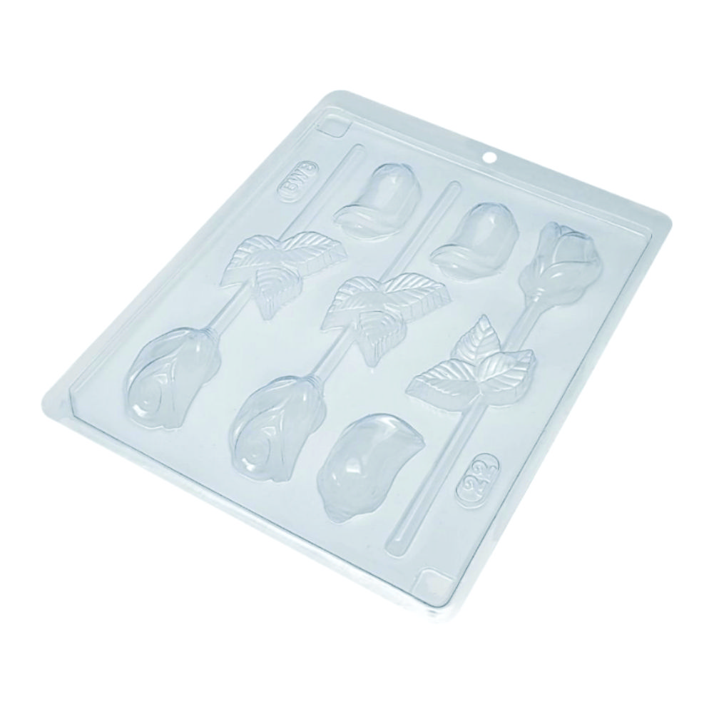 FORMA ACETATO PIRULITO BOTAO DE ROSA PORTO FORMAS - UNIDADE FORMA ACETATO PIRULITO BOTAO DE ROSA PORTO FORMAS - UNIDADE