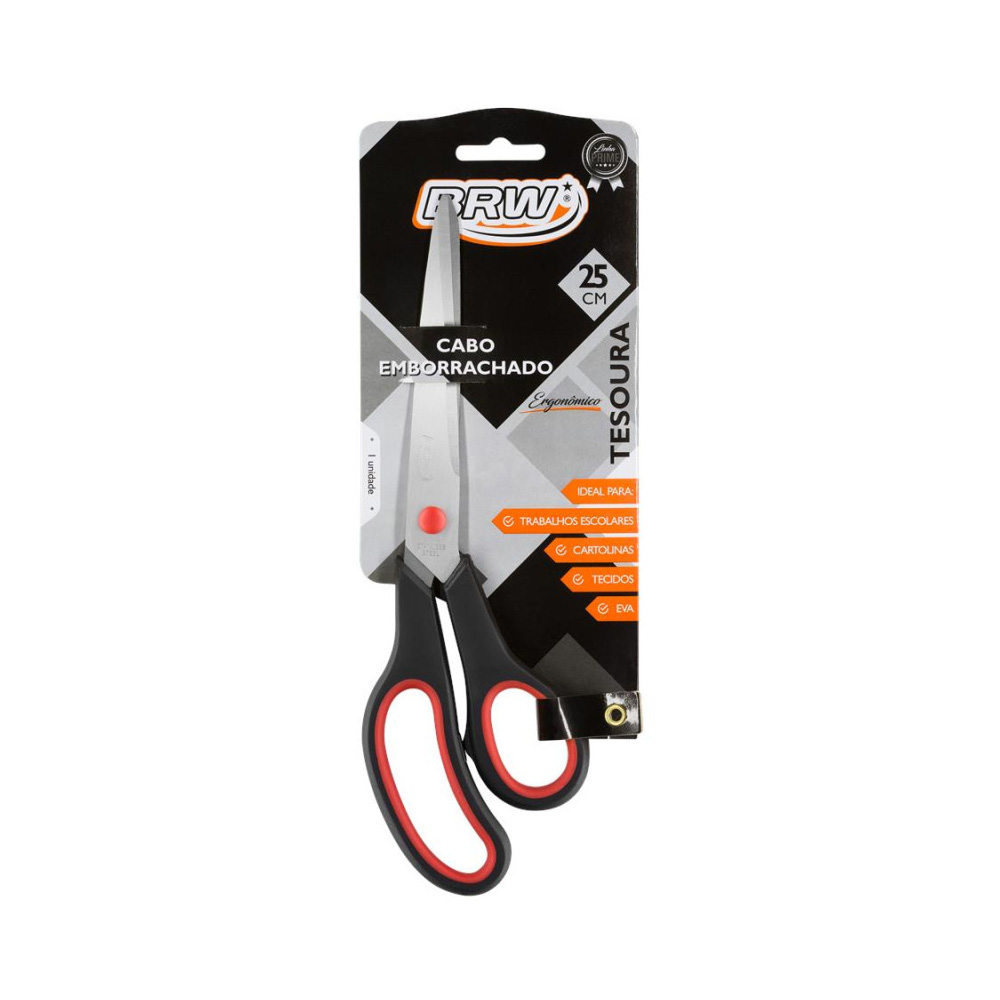 TESOURA MULTIUSO 25CM BRW  TESOURA MULTIUSO 25CM BRW