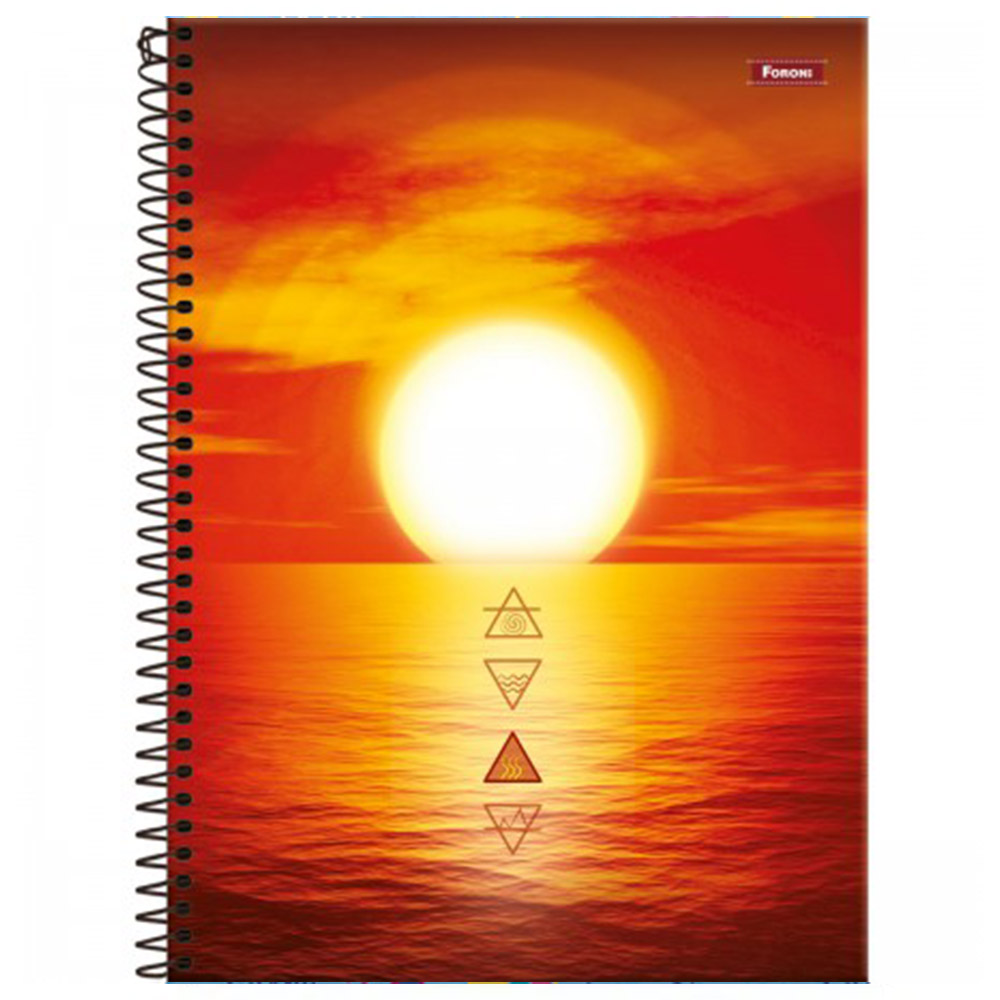 CADERNO UNIVERSITÁRIO 1X1 CAPA DURA 4 ELEMENTOS 80FL FORONI CADERNO UNIVERSITÁRIO 1X1 CAPA DURA 4 ELEMENTOS 80FL FORONI