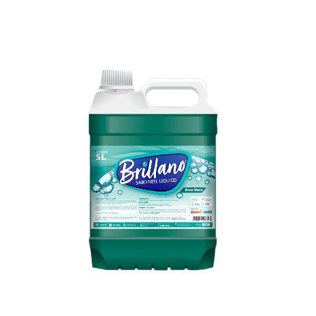 SABONETE LIQUIDO ERVA DOCE BRILLANO 5L<br> SABONETE LIQUIDO ERVA DOCE BRILLANO 5L<br>