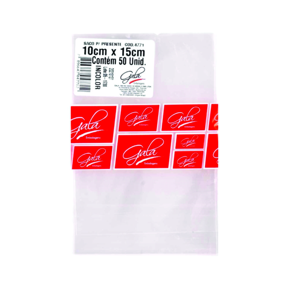 SACO PARA PRESENTE 10X15 COBALTO C/50 GALA SACO PARA PRESENTE 10X15 COBALTO C/50 GALA