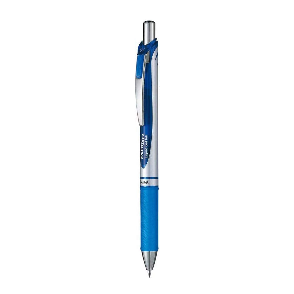 CANETA ENERGEL RETRÁTIL PERMANENTE AZUL 0,7 BLISTER PENTEL<br> CANETA ENERGEL RETRÁTIL PERMANENTE AZUL 0,7 BLISTER PENTEL<br>