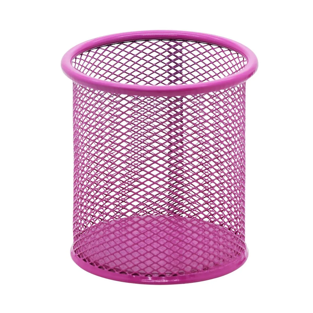 PORTA CANETA ARAMADO REDONDO ROSA BRW                                                                                                                                                                   