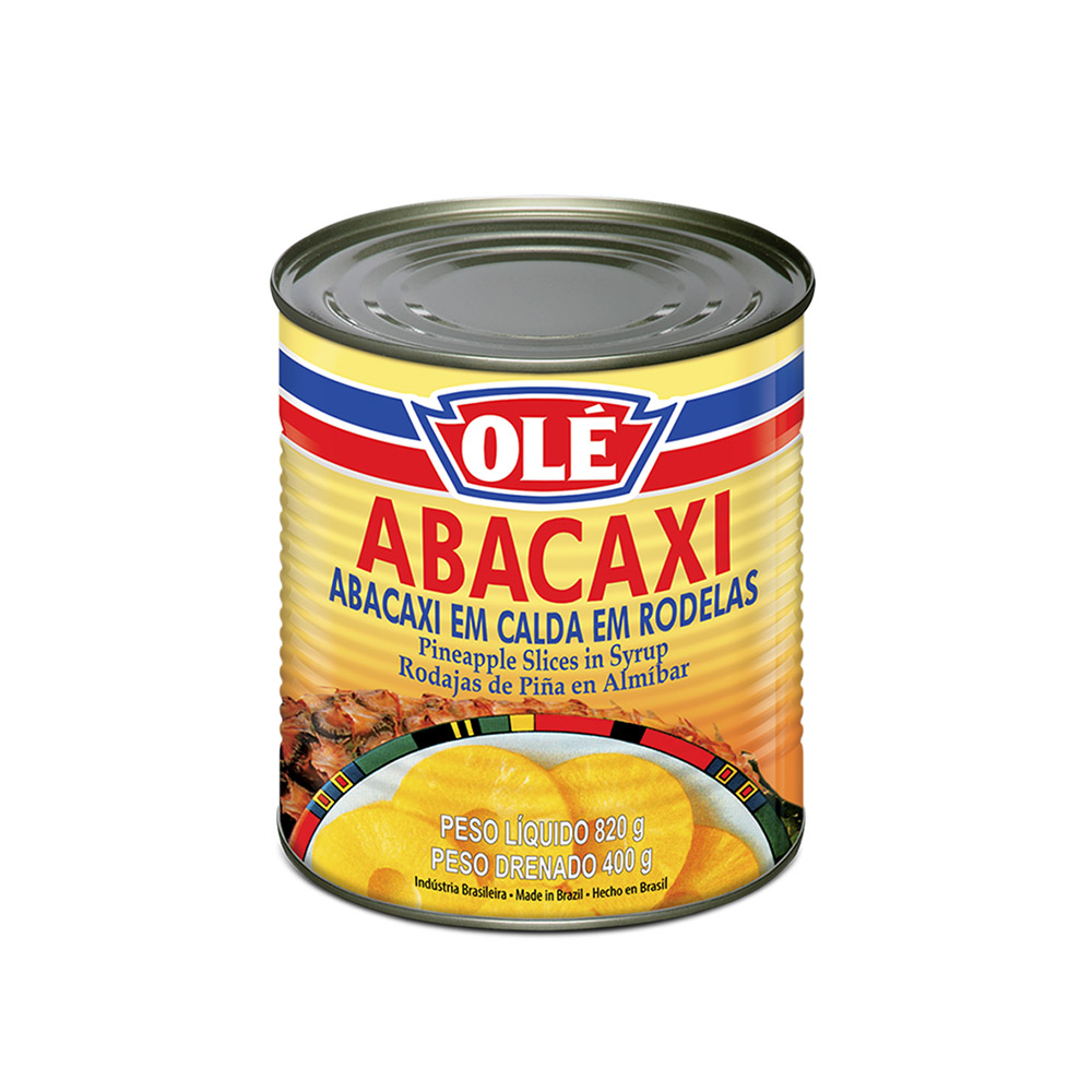 ABACAXI EM CALDA OLÉ 400G<br> ABACAXI EM CALDA OLÉ 400G<br>