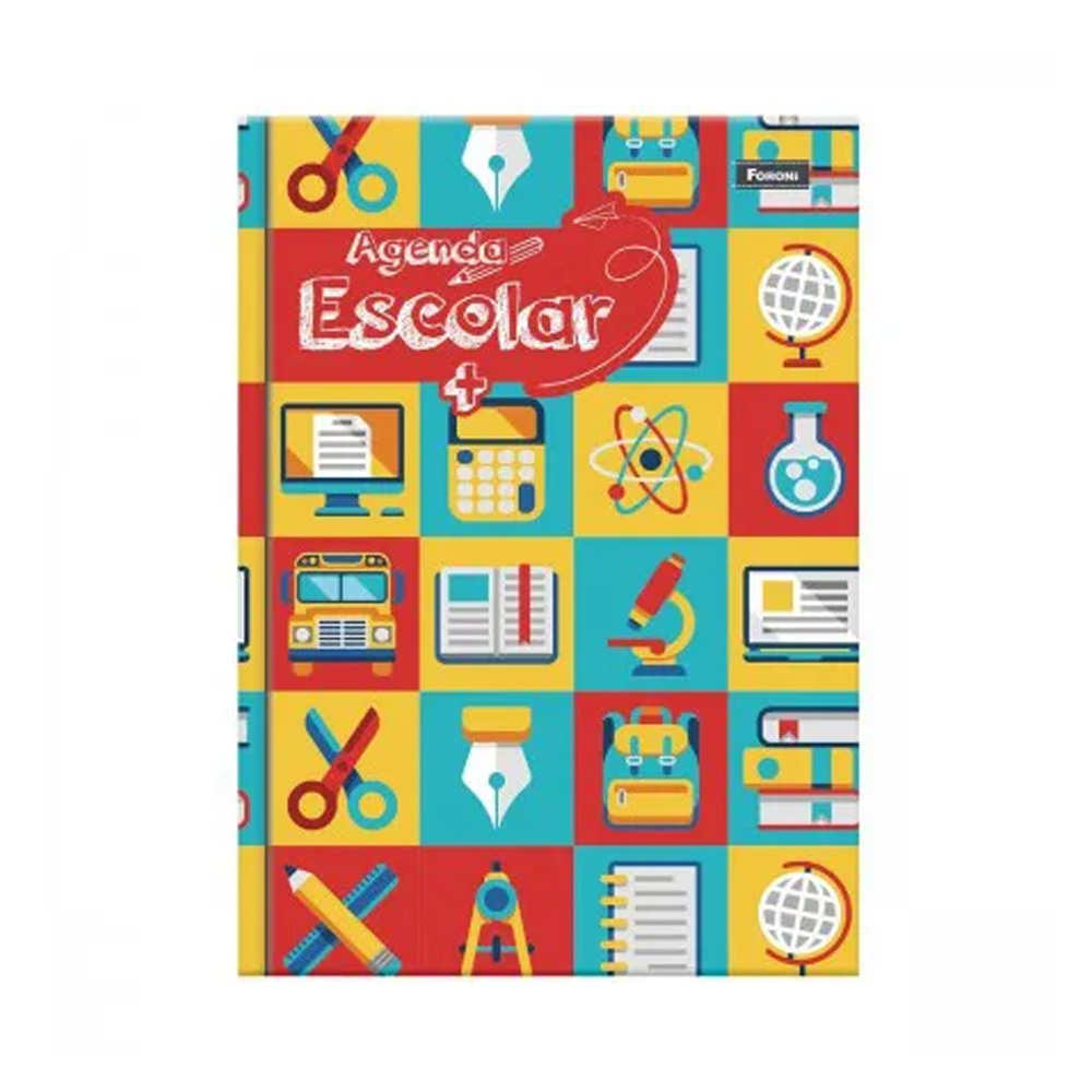 AGENDA ESCOLAR MAIS 160FL FORONI<br> AGENDA ESCOLAR MAIS 160FL FORONI<br>