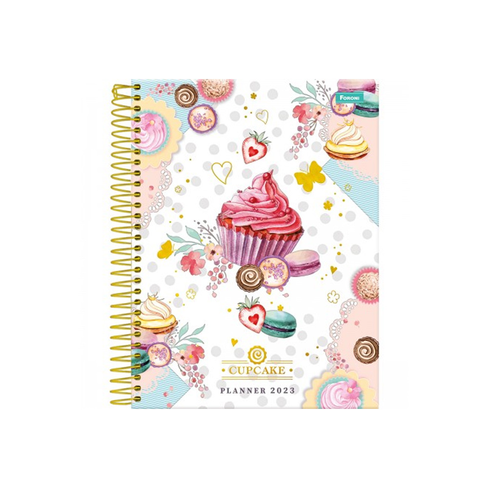 AGENDA PLANNER CUPCAKE 80FL FORONI<br> AGENDA PLANNER CUPCAKE 80FL FORONI<br>