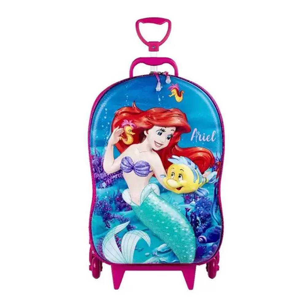 MOCHILA CAR PRINCESA PEQUENA SEREIA DIPLOMATA  MOCHILA CAR PRINCESA PEQUENA SEREIA DIPLOMATA
