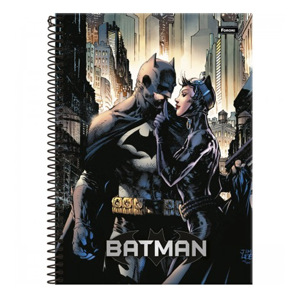 CADERNO UNIVERSITÁRIO 15 MATÉRIAS BATMAN 240FL FORONI CADERNO UNIVERSITÁRIO 15 MATÉRIAS BATMAN 240FL FORONI