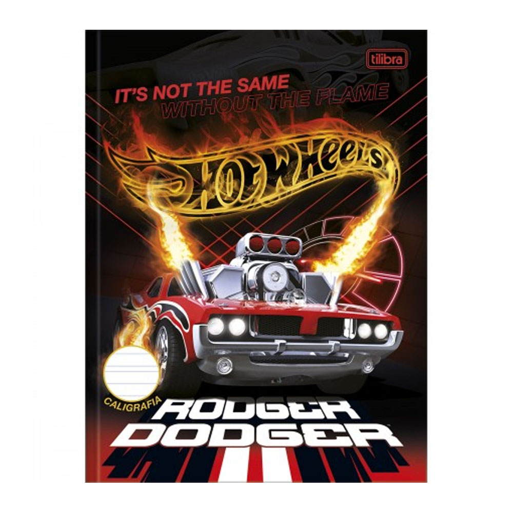 CADERNO BROCHURA CAPA DURA CALIGRAFIA HOT WHEELS 40F TILIBRA CADERNO BROCHURA CAPA DURA CALIGRAFIA HOT WHEELS 40F TILIBRA