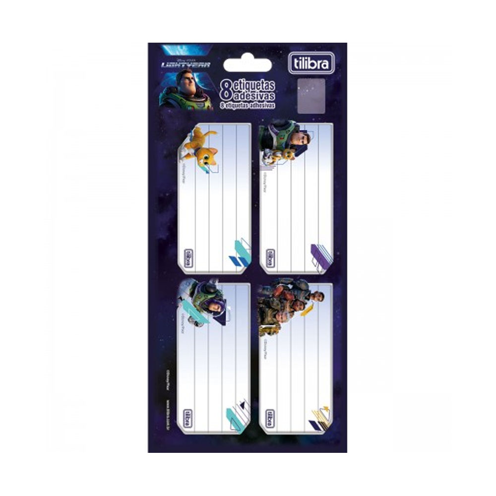 ETIQUETA ADESIVA ESCOLAR LIGHTYEAR C/8 TILIBRA ETIQUETA ADESIVA ESCOLAR LIGHTYEAR C/8 TILIBRA