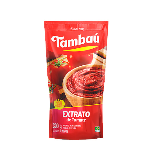 EXTRATO DE TOMATE TAMBAU 300G EXTRATO DE TOMATE TAMBAU 300G