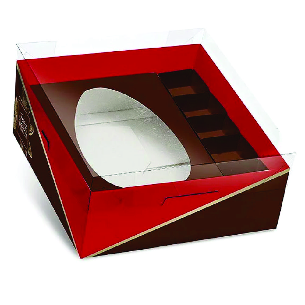 Caixa Pratice Meio Ovo 350g Luke - Cromus Caixa Pratice Meio Ovo 350g Luke - Cromus