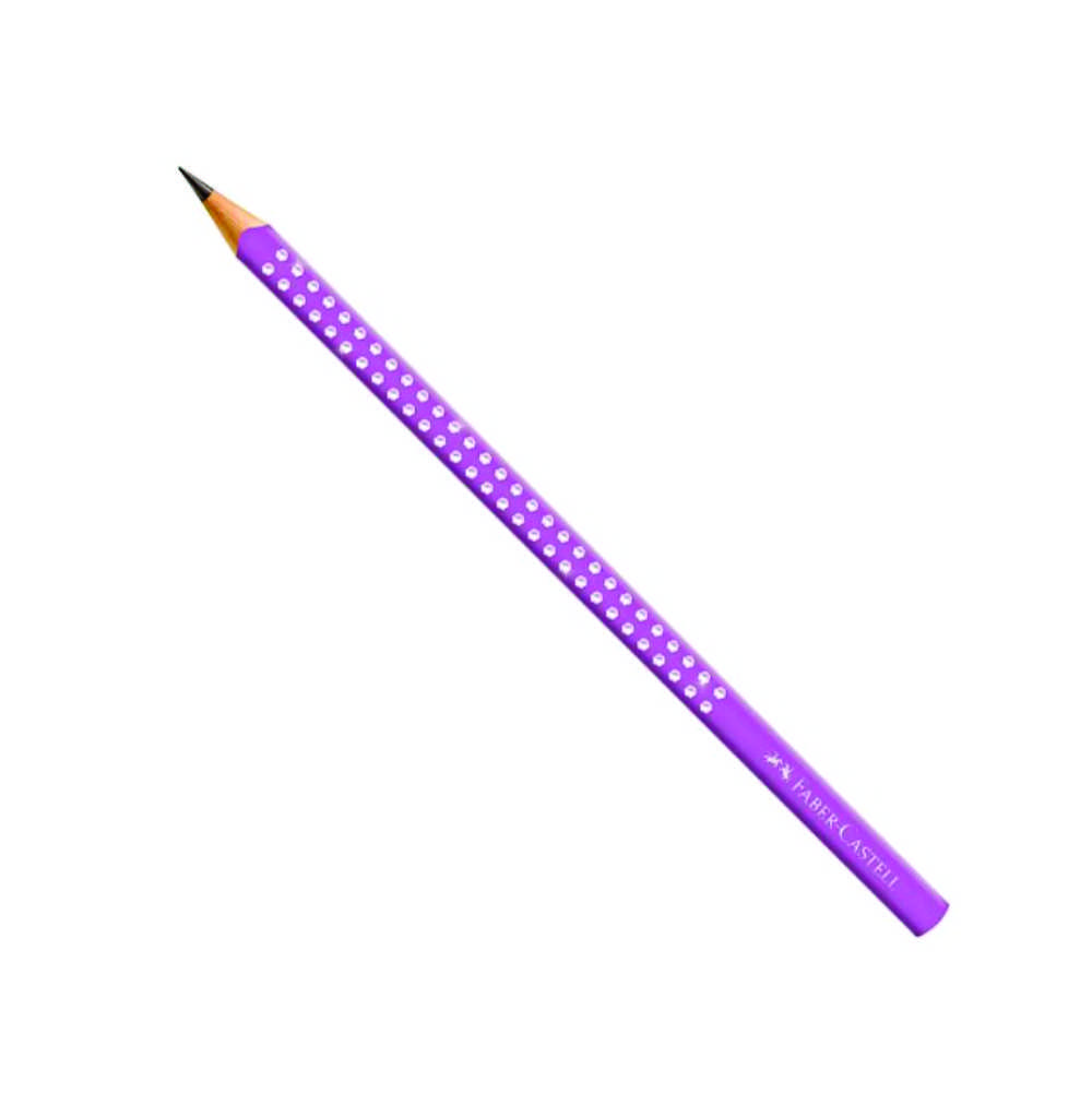 LÁPIS ECOLAPIS GRAFITE SPARKLE ROSA FABER CASTELL<br> LÁPIS ECOLAPIS GRAFITE SPARKLE ROSA FABER CASTELL<br>