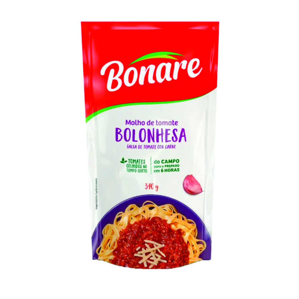MOLHO DE TOMATE BOLONHESA BONARE 300G<br> MOLHO DE TOMATE BOLONHESA BONARE 300G<br>