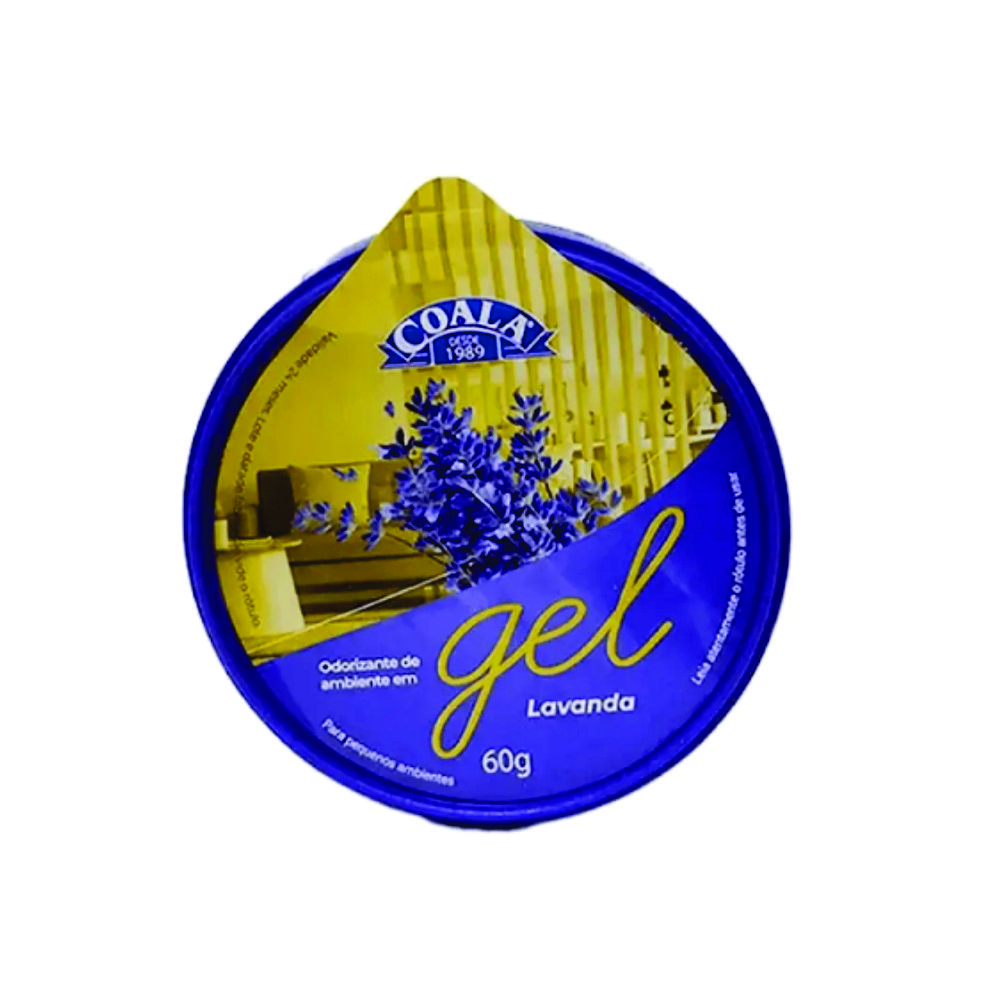 ODORIZADOR AMBIENTE GEL LAVANDA COALA 60G<br> ODORIZADOR AMBIENTE GEL LAVANDA COALA 60G<br>