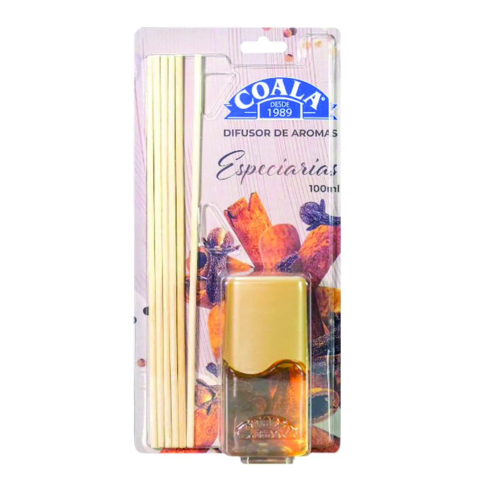 DIFUSOR DE AROMAS ESPECIARIAS COALA 100ML                                                                                                                                                                DIFUSOR DE AROMAS ESPECIARIAS COALA 100ML