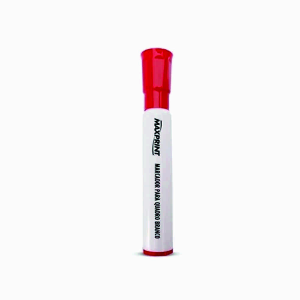 MARCADOR P/ QUADRO BRANCO MARK+PLUS VERMELHO MAXPRINT                                                                                                                                                              MARCADOR P/ QUADRO BRANCO MARK+PLUS VERMELHO MAXPRINT