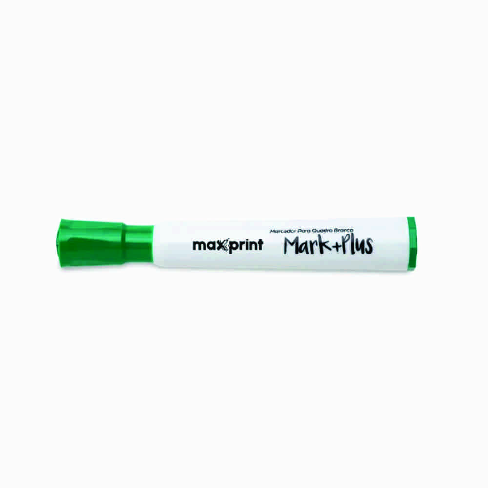 MARCADOR P/QUADRO BRANCO MARK+PLUS VERDE MAXPRINT                                                                                                                                                            MARCADOR P/QUADRO BRANCO MARK+PLUS VERDE MAXPRINT