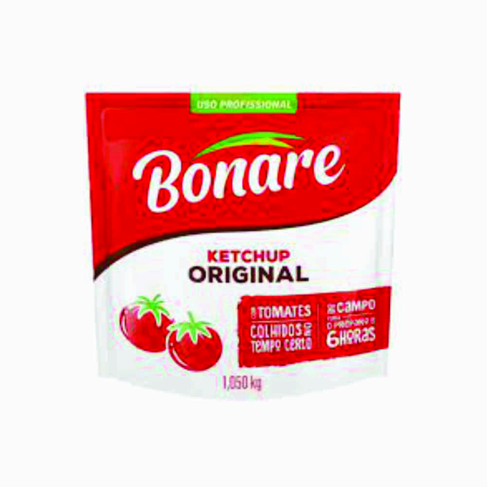 SACHE KETCHUP TRADICIONAL BONARE 1,050KG                                                                                                                                                                 SACHE KETCHUP TRADICIONAL BONARE 1,050KG