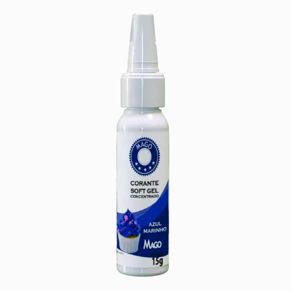 Corante Softgel Azul Marinho 15g                                                                                                                                                               Corante Softgel Azul Marinho 15g