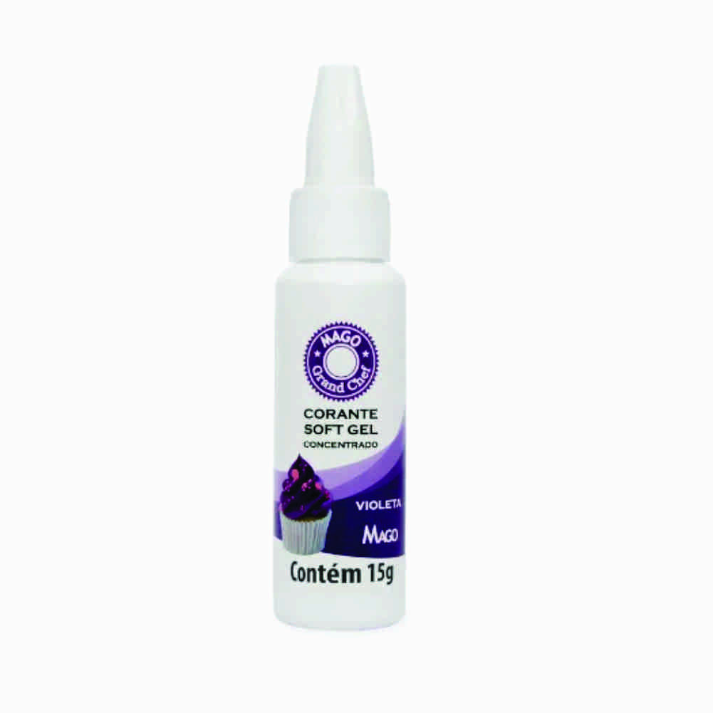 Corante Softgel Violeta Mago 15g Corante Softgel Violeta Mago 15g