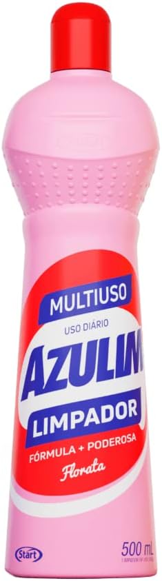 LIMPADOR MULTIUSO FLORATA AZULIM 500ML                                                                                                                                                                   