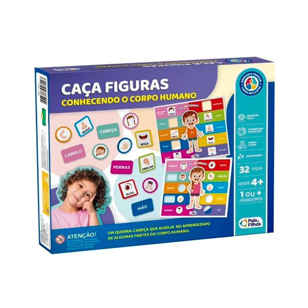 CAÇA FIGURAS CONHECENDO CORPO HUMANO PAIS E FILHOS                                                                                                                                                       CAÇA FIGURAS CONHECENDO CORPO HUMANO PAIS E FILHOS