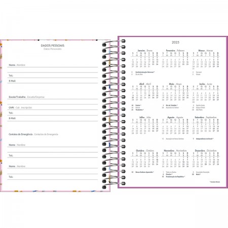 AGENDA ESP 2025 D+ FEM M4 TILIBRA 176FL                                                                                                                                                                  AGENDA ESP 2025 D+ FEM M4 TILIBRA 176FL